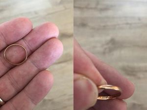 Supporting image for story: Twitter users are trying to help return this very old wedding ring to its owner