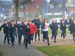 Supporting image for story: Telford pupils out of blocks for sport