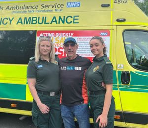 Farshid Shafie said that Grace Field and Bethany Merrick saved his life