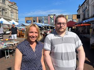 Helen Morgan MP with James Owen