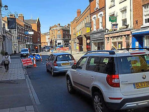 Supporting image for story: Urgent repairs bring road chaos to Shrewsbury town centre