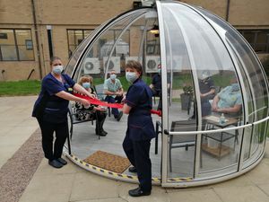 Supporting image for story: 'Dome sweet dome' in staff room with a difference at Telford hospital 