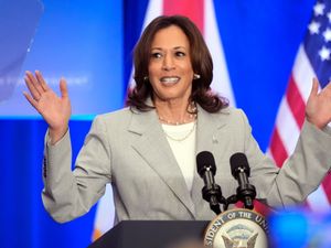 Supporting image for story: The rise of Kamala Harris, the woman who could become first female US president