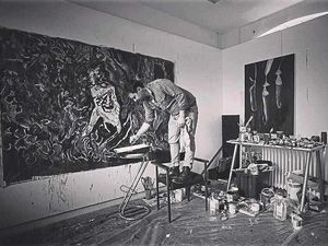 Supporting image for story: Painter Dean urges Black Country artists to never give up