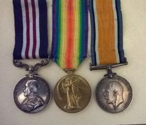 Medals which remain as a keepsake 