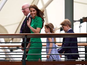 Supporting image for story: Princess Charlotte arrives for first Wimbledon visit to see men’s singles final