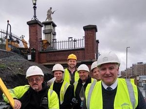 Supporting image for story: Work progressing on £250,000 war memorial restoration
