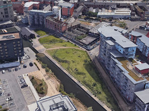 Supporting image for story: 15 waterfront homes could be crane-lifted into Walsall town centre