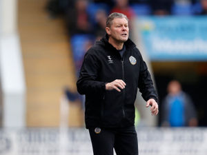 Supporting image for story: Steve Cotterill unhappy with Shrewsbury disallowed goal 