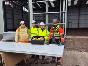 Morris Property have been handed out Breakfast Boxes 