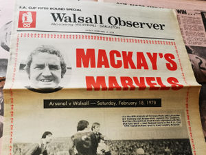 Supporting image for story: Some 45 years to the very day - when Walsall knocked Leicester out the FA Cup