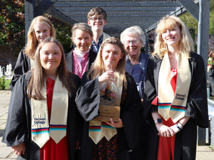 Supporting image for story: Students at Shropshire specialist college gain awards at graduation event 