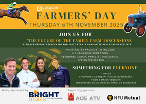Join us for a great day at Ludlow Racecourse
