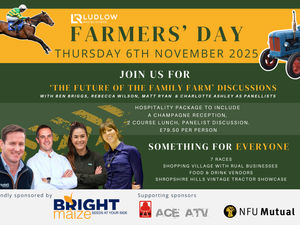 Supporting image for story: Popular Farmers' Day at Ludlow Racecourse set to be another successful event