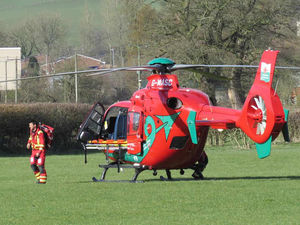 Supporting image for story: A495 closed as man seriously injured in Shropshire border crash