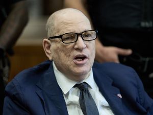 Supporting image for story: Harvey Weinstein considering guilty plea on unresolved rape charge, judge says