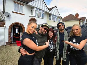 Supporting image for story: Fun Lovin Criminals fan's dream plays out in Dudley back garden