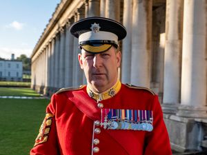 Garrison Sergeant Major Andrew 'Vern' Stokes.