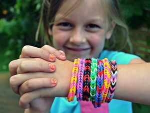 Supporting image for story: Loom bands the new must have as craze sweeps country