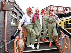 Supporting image for story: In pictures: Severn Valley Railway steamed back to 1945 at special weekender in Bridgnorth