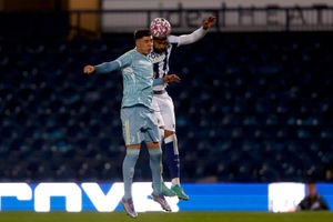 Jamal Mohammed in action against Juventus in the Premier League International Cup in early October. (Photo by Adam Fradgley/West Bromwich Albion FC via Getty Images)