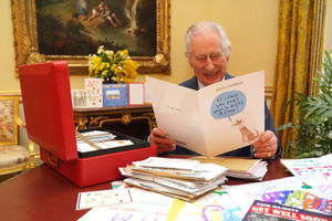 King Charles reading letters of support – including ten-year-old Charlie's.
