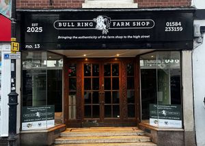 Bull Ring Farm Shop in Ludlow town centre
