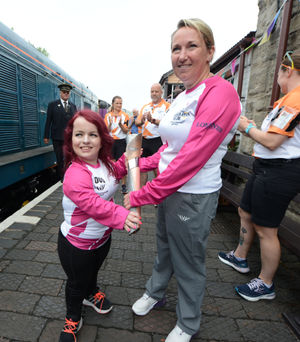 Jess Benyon, left, of Stourport, and Michelle Southall, of Redditch