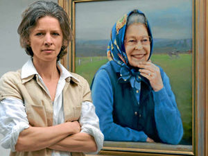 Supporting image for story: Claire's royal portrait keeps it casual