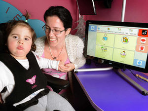 Supporting image for story: Anonymous cash donation helps disabled three-year-old's dreams of communicating come true