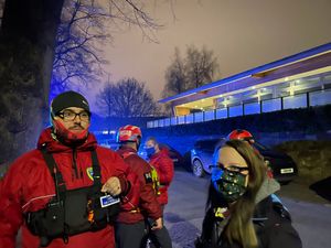 The Search and Rescue team on Friday night