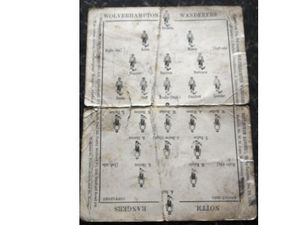 Supporting image for story: Pre-Football League Wolves programme among historic highlights in sporting auction