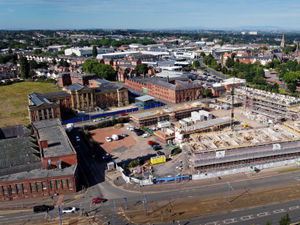 Supporting image for story: Work gathers pace to transform land near former Wolverhampton Royal Hospital
