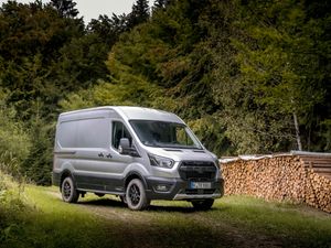 Supporting image for story: First Drive: The Ford Transit Trail marries off-road ability with big van life