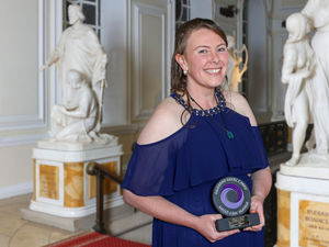 Supporting image for story: Lucy takes silver in the social care Oscars