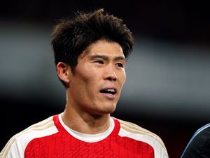 Supporting image for story: Arsenal defender Takehiro Tomiyasu out for rest of season after knee surgery