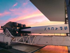 Supporting image for story: SpaceX delays launch of internet satellites