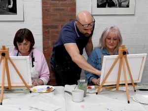 Supporting image for story: Watch: Artists in Walsall learn to paint like a master