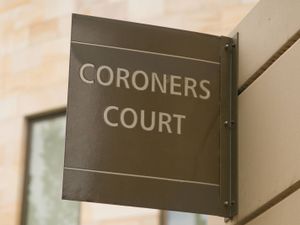 Sign outside a coroners court