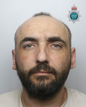 Klajdi Mehalla was jailed for three-and-a-half-years at Stafford Crown Court. Photo: Staffordshire Police