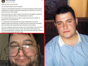 Supporting image for story: Tom Kirwan: Gary Powndland continues to appeal for help finding cousin's killerFresh plea for information on eight anniversary of Tom Kirwan's death