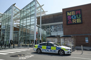 The attack happened at West Bromwich's New Square Shopping Centre. Photo: SnapperSK