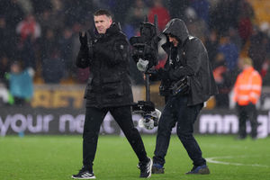 Rob Edwards at full time (Photo by Michael Regan/Getty Images)