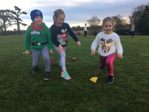 Some of those taking part in the event