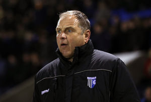 Steve Lovell the head coach / manager of Gillingham. (AMA)
