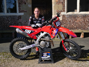 Supporting image for story: Moreton Hall Motocross star Holly Accelerates into a new season