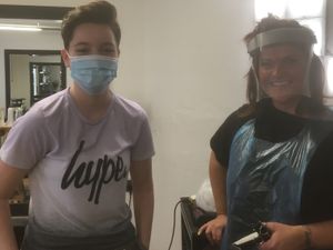 Supporting image for story: Bridgnorth youngster chops lockdown locks for charity