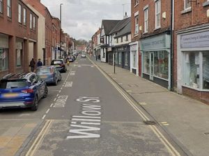 It happened in Willow Street, Oswestry. Photo: Google