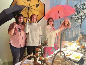 Supporting image for story: Rain can't dampen spirits at Shropshire Chamber event