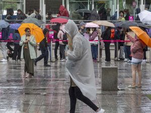 Supporting image for story: Yellow weather warnings as summer ends with heavy showers and flooding